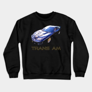 Trans Am - 4th Gen - Black & Gold - Bird Crewneck Sweatshirt